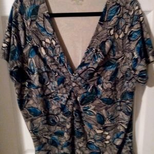 2X St John's Bay Shirred top